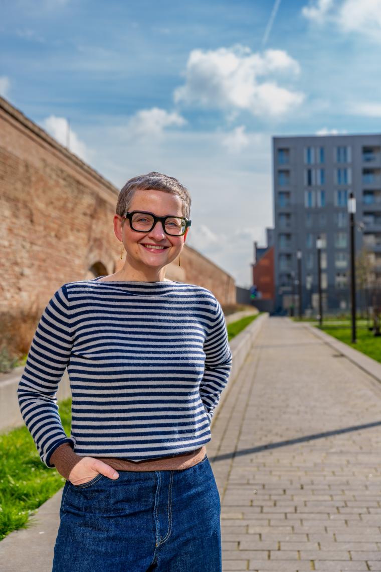 Portret van medewerker Marijke